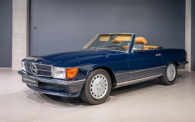 Mercedes-Benz SL cena 159900 przebieg: 201590, rok produkcji 1987 z Brzeszcze małe 742